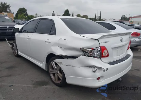 2009 Toyota Corolla Xrs z USA, uszkodzony, nr VIN 1NXBE40E59Z004575